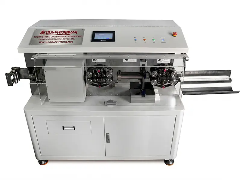 Auto Coaxial Cable Cutting Stripping Machine WPM-9935