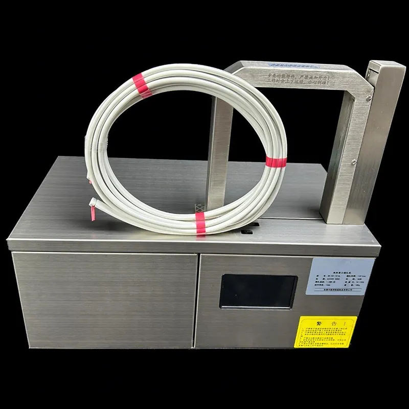 Cable Spool Coil Plastic Opp Tape Bundling Machine JW-1216 — Demo Video