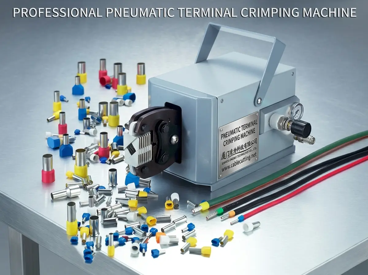 Pneumatic Terminal Crimping Machine WPM-120Y