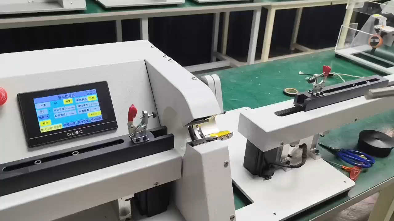Tape Winding Machine + Double-Side Wire Drawing JW-303KL-1m