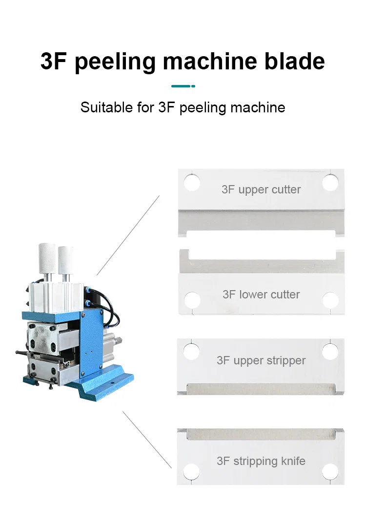 Vertical Wire Stripper Blades — Demo Video