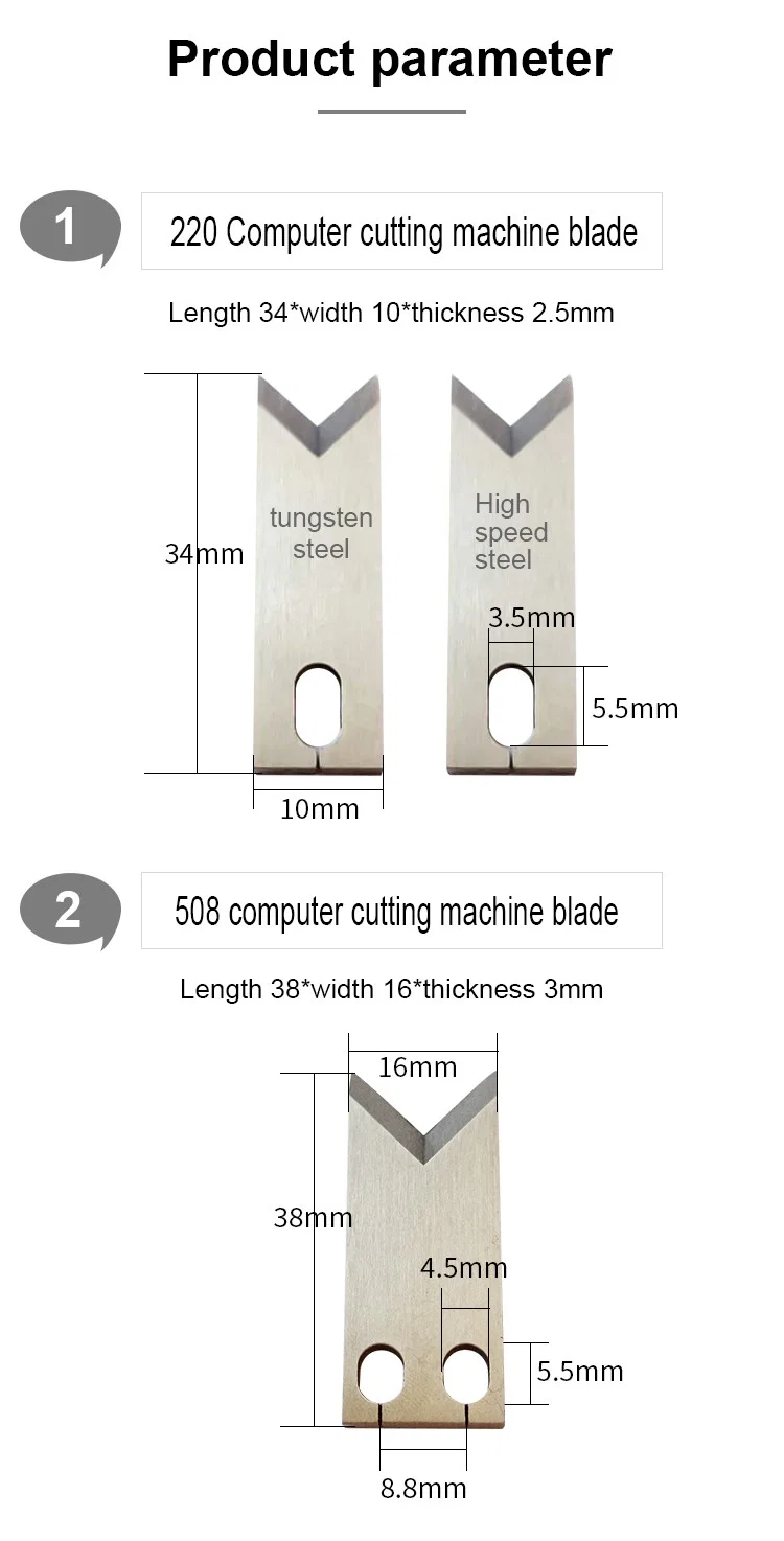 Precision Wire Stripping Cutting Blade — Part 1