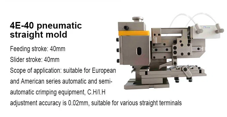 Pneumatic Straight Terminal Crimping Mold — Demo Video