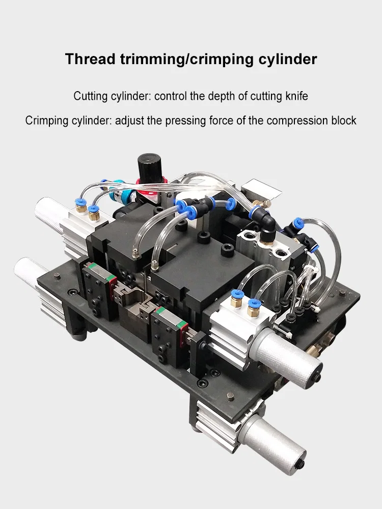 Specialized Multi core wire double parallel stripping machine, cable tail stripping processing for wire AWG#24-AWG#34, View multi-core wire head stripping machine 専用多芯線ダブルパラレルストリッピングマシン、ワイヤーAWG#24-AWG#34のケーブルテールストリッピング加工、多芯ワイヤーヘッドストリッピングマシンを見る