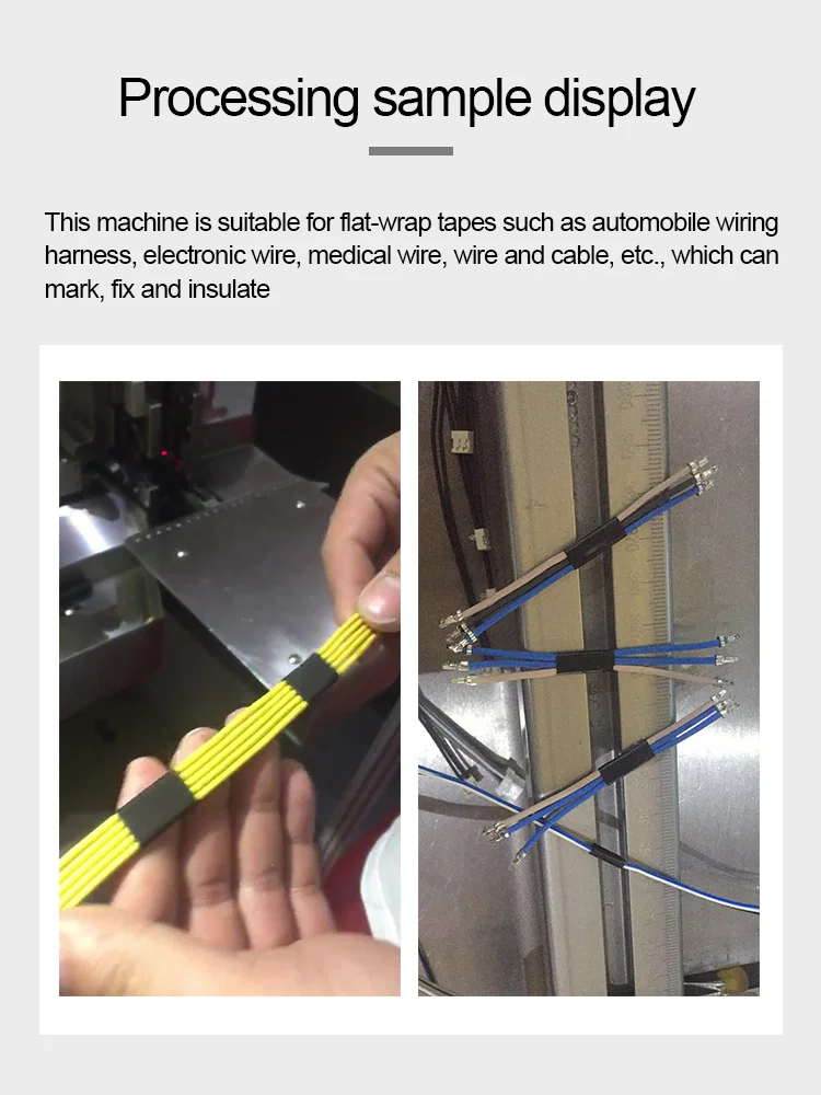 Flat Wrap Taping Machine, Tape Wrapping Cable, Cable Wrap Tape Machine, Automatic flat wrap tape CNC tape wrapping machine width 6-12mm Cable wrap tape Flat Wrap Taping Machine, Tape Wrapping Cable, Cable Wrap Tape Machine, Automatic flat wrap tape CNC tape wrapping machine width 6-12mm Cable wrap tape