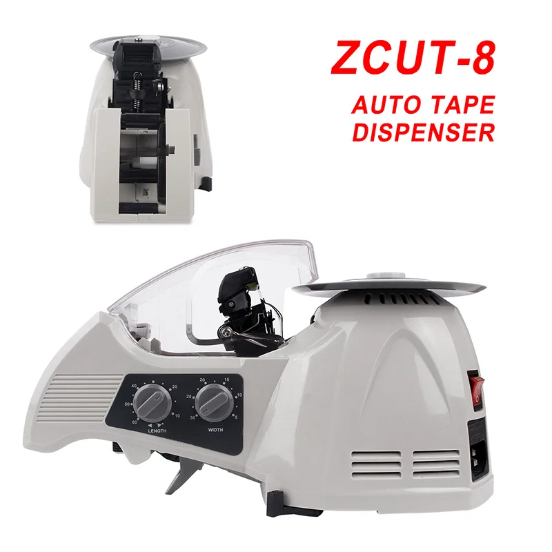 3-25mm Width Desktop Tape Dispenser Electronic Tape Dispenser Cutter Machine Carousel Automatic Tape Dispenser ZCUT-8, Automatic Tape Dispenser, Gum Tape Dispenser, Tape Dispenser 3-25mm Width Desktop Tape Dispenser Electronic Tape Dispenser Cutter Machine Carousel Automatic Tape Dispenser ZCUT-8, Automatic Tape Dispenser, Gum Tape Dispenser, Tape Dispenser