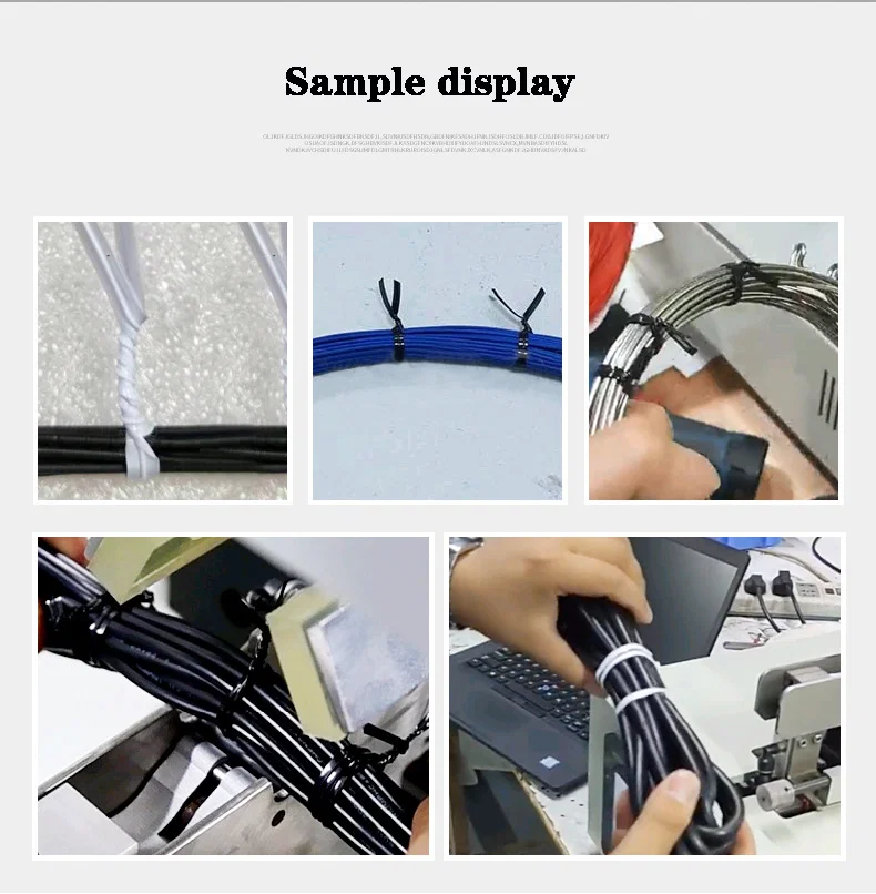 Cable Binding Machine, Usb Data Cable Binding Machine, Coreless Cable Tie Tying Machine Máquina de atar cables, máquina de atar cables de datos USB, máquina de atar bridas sin núcleo