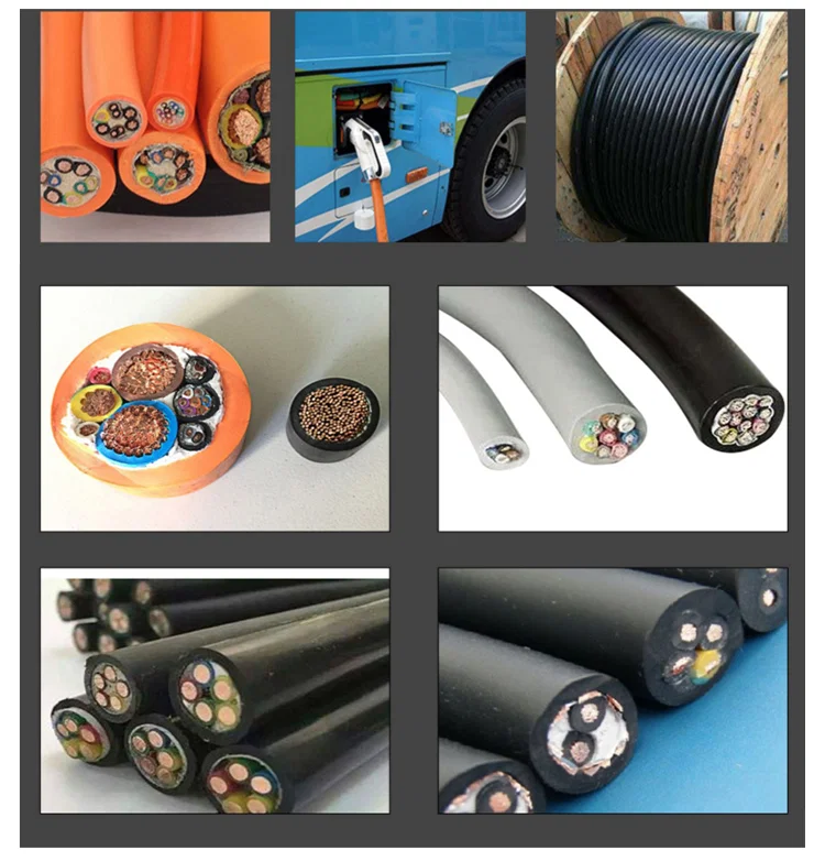 Sample display of Big Cable Cutting Machine, New Energy Car Cable Cutting Machine, Wire Cut Off Machine 대형 케이블 절단기, 신 에너지 자동차 케이블 절단기, 와이어 절단 기계의 샘플 디스플레이
