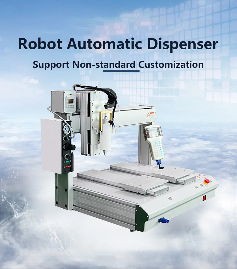 Automatic Glue Dispenser WPM-333 — Demo Video