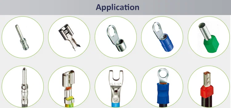application of Wire Crimp Tool, Electrical Wire Crimper, Terminal Crimper application of Wire Crimp Tool, Electrical Wire Crimper, Terminal Crimper