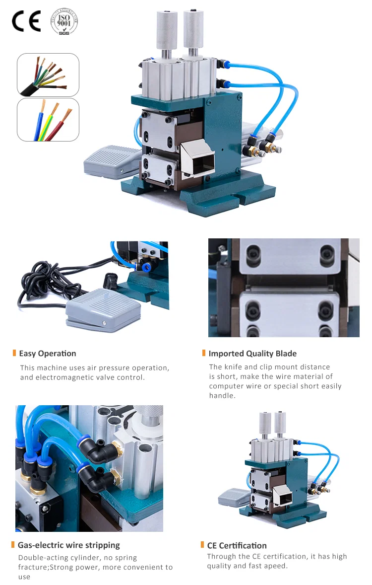 Pneumatic Wire Stripping Machine, Wire Stripping Machine, Pneumatic Strapping Machine Pneumatische Abisoliermaschine, Abisoliermaschine, Pneumatische Umreifungsmaschine