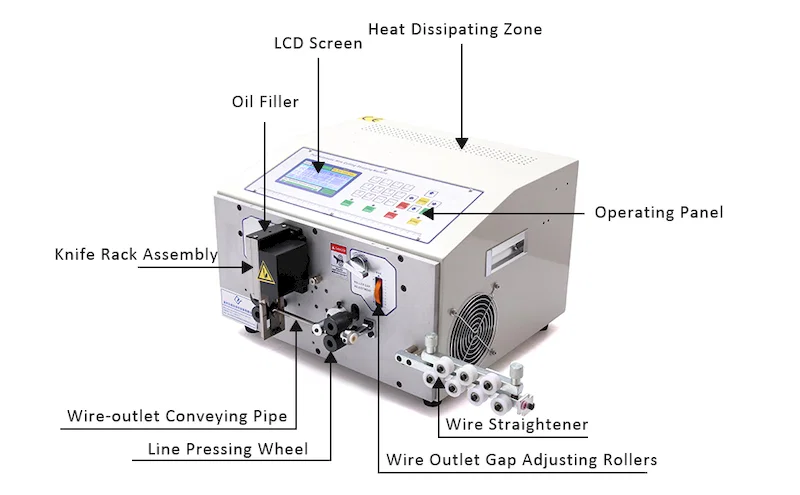 Automatic wire stripping machine, Wire Stripper Machine, Wire Stripping Machine, Wire Cutting Stripping Machine 자동 와이어 스트리핑 기계, 와이어 스트리퍼 기계, 와이어 스트리핑 기계, 와이어 절단 스트리핑 기계