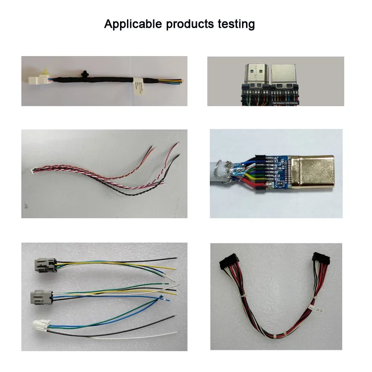 Applications of Double Row Housing Wires Sequence Test Machine, Double Row Wires Sequence Test Machine, Double Row Wires Sequence Inspection Machine 双排外壳线序试验机, 双排线序试验机, 双排线序检验机的应用