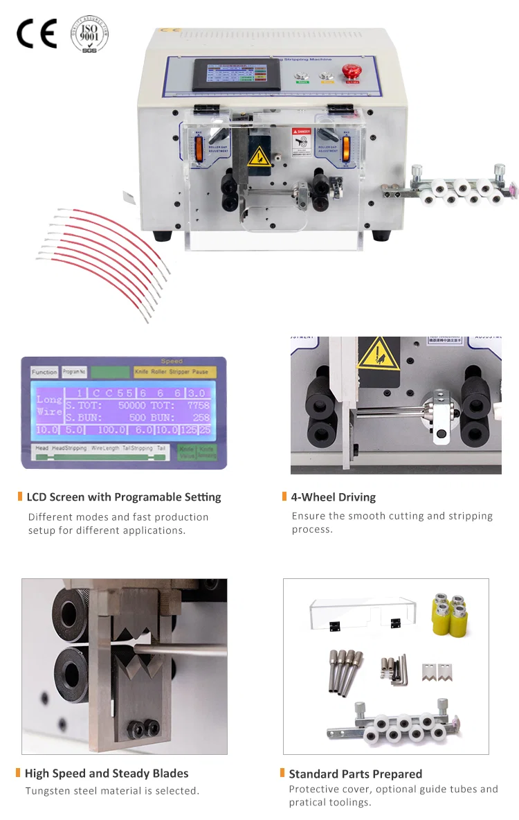 Touch Screen Automatic Cable Wire Cutting Stripping Machine For 0.1-6mm2 WPM-SDB2S Automatic Wire Stripping Machine, Cable Peeling Stripping Machine, Wire Cutting Stripping Machine 0.1-6mm2 WPM-SDB2S Otomatik Tel Sıyırma Makinesi için Dokunmatik Ekran Otomatik Kablo Tel Kesme Sıyırma Makinesi, Kablo Soyma Sıyırma Makinesi, Tel Kesme Sıyırma Makinesi