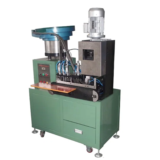 Automatic European Power Plug Crimping Machine WPM-203-B with Video Guide