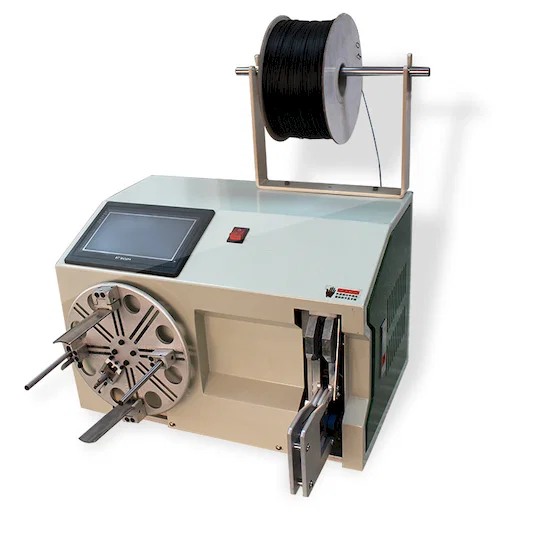 半自動ワイヤーロープ巻き取り結束機 巻線範囲50-250mm WPM-212C
