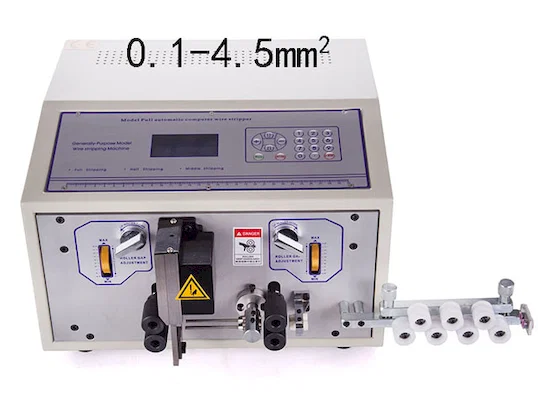 고속 자동 와이어 스트리핑 기계 0.1-4.5sq.mm WPM-09C