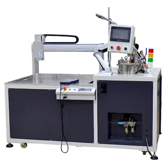 Machine Automatique de Distribution Colle AB à 3 Axes