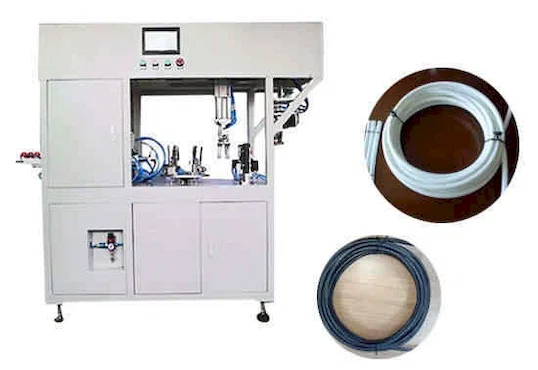 Automatic Wire Cut Coil Twist Tie Machine WPM-CRO with Video