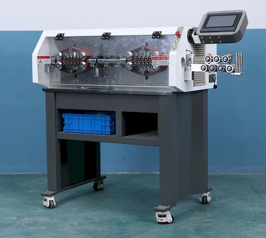 大型ケーブル切断ストリッピングマシン 30-300mm²対応 WPM-30-300