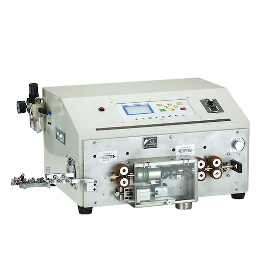 Automatische Lackdraht-Schneide- und Abisoliermaschine WPM-0525