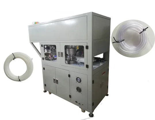 Máquina Automática de Corte, Bobinado y Atado de Tubos PE/PVC 02SL