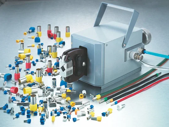 Pneumatic Terminal Crimping Machine 6-4 with Video Guide