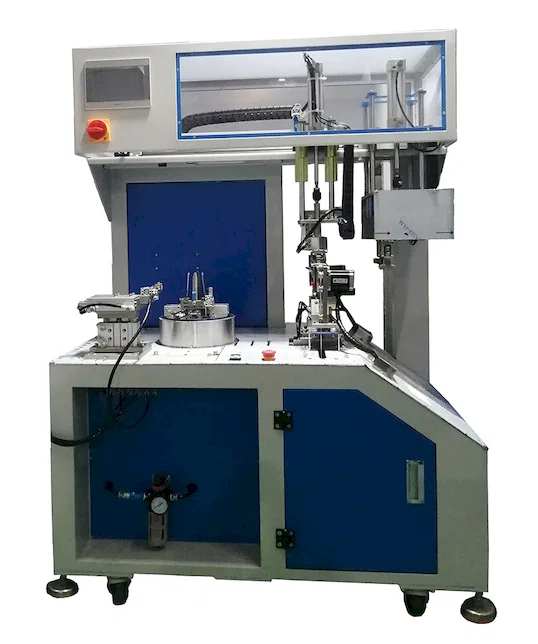 小型円形二重結束巻き取り機 内径60-90mm 生産効率1000PCS/H WPM-RT-02S