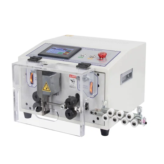 Máquina Automática de Descascar e Cortar Fios com Tela de Toque WPM-ES