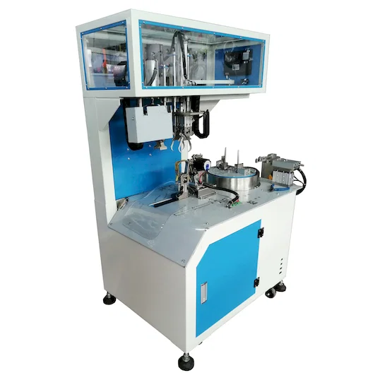 Máquina Automática de Pelar, Cortar, Bobinar y Atar Cables WPM-SCCB