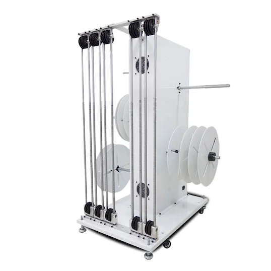 5-Reel Wire Prefeeder Machine WPM-E005 — Demo Video