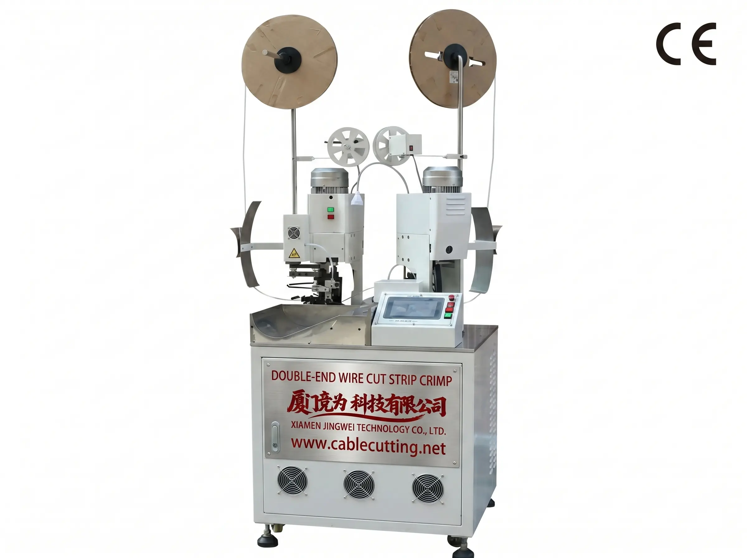 Automatic Wire Cut Strip Crimp Machine for Double-End Processing