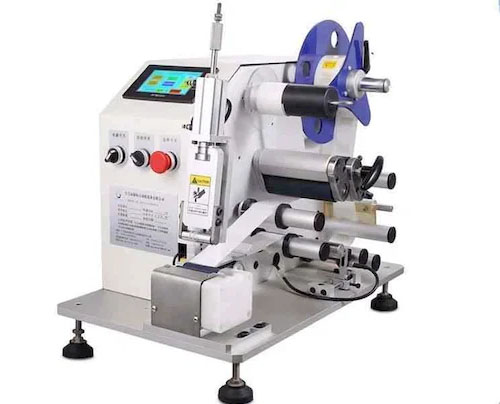 全自動電線圓形貼標機 線材環形標籤 適用標籤寬度5-60mm WPM-5-60