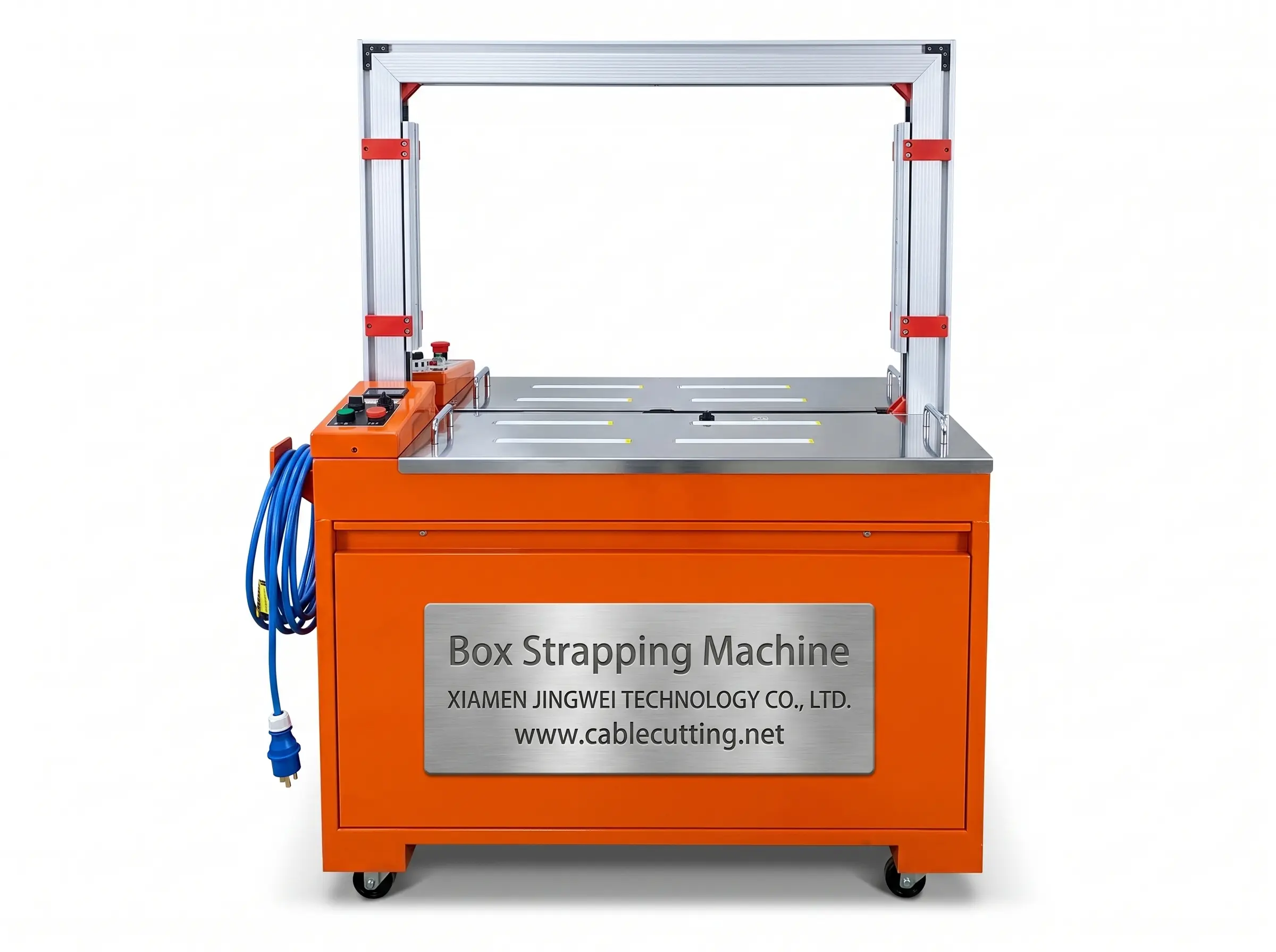 WPM-X-201 Box Strapping Machine | Automated Packaging System