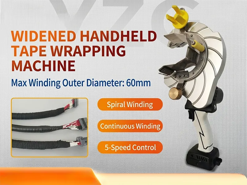 Kabellose Handheld-Bandwickelmaschine mit großer Akkulaufzeit AT-101L
