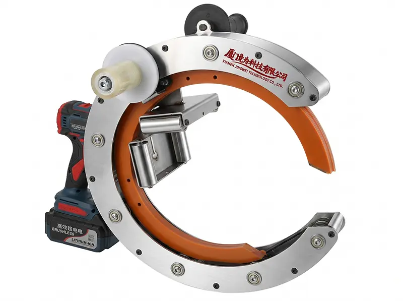 Bohrmaschinenbetriebener Hand-Orbitalwickler für Rohre & Holz HROW-450