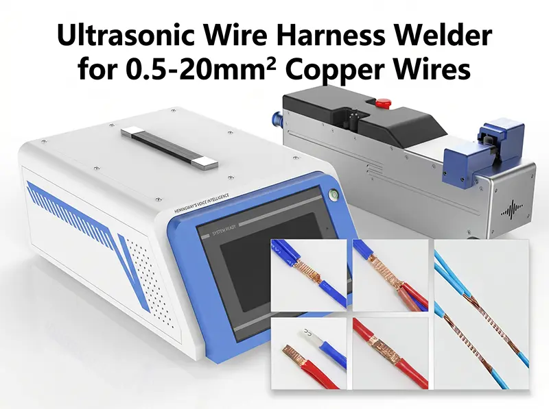 Ultraschall-Kabelbaumschweißgerät 20kHz 2000W für 0,5-20mm² WPM-001N